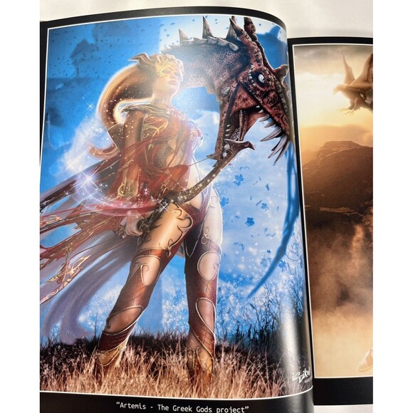 The Digital ART Of iSikol Hardcover 2010-2012 Art Portfolio Book - Picture 9 of 13